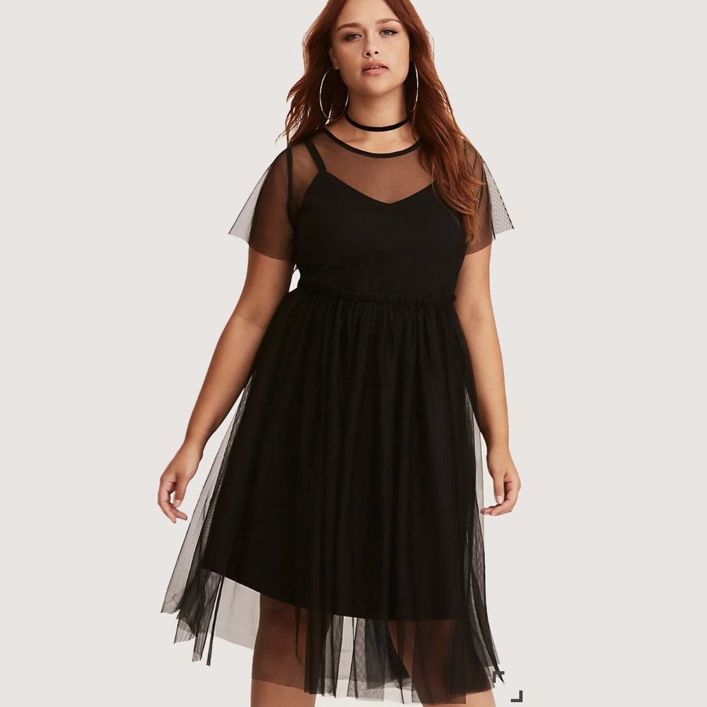 Mesh dress